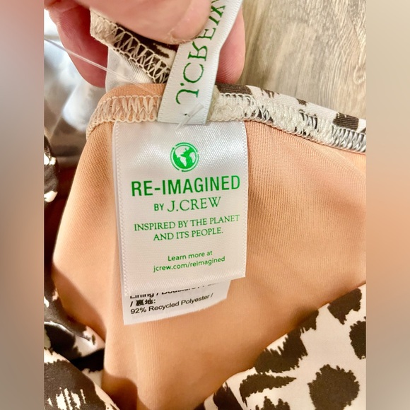 J. Crew ruched One Shoulder One Piece Swimsuit 
SIZE 22 ~ New with Tags! - Picture 4 of 11